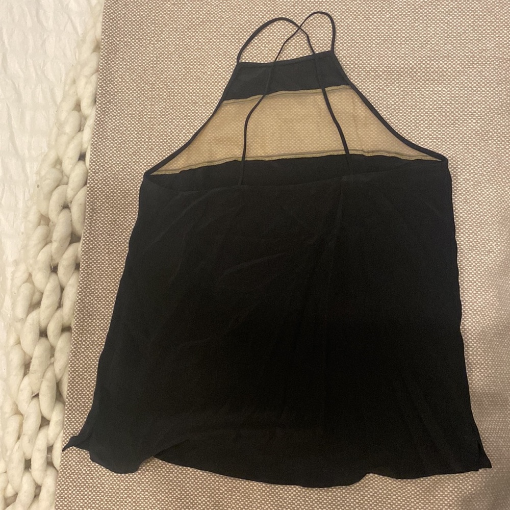 Black high neck CAMI NYC tank - Picture 5 of 6